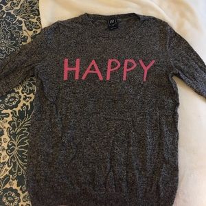 🌟Pink and Gray Gap Sweater🌟